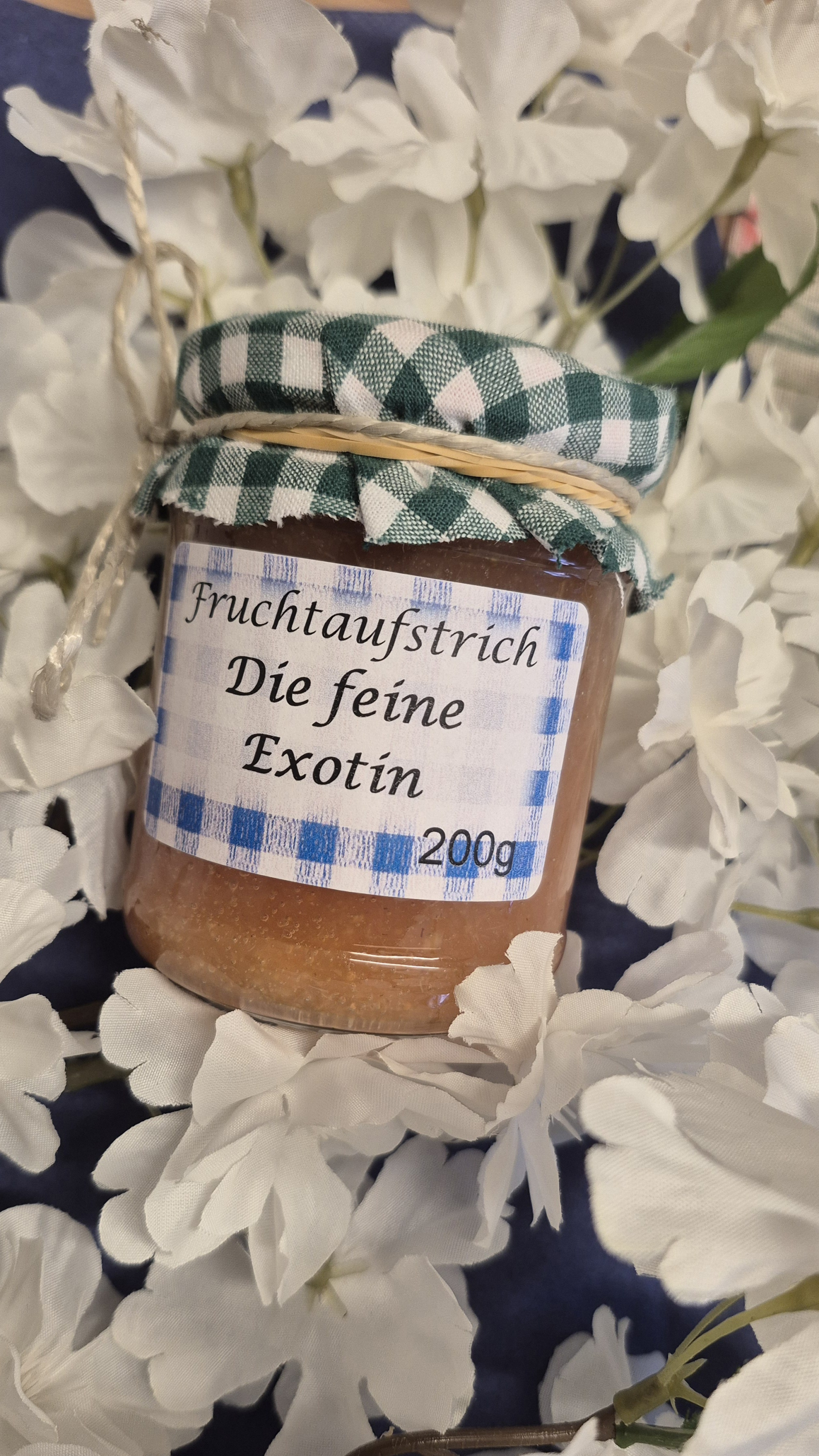 Rhabarber Aufstrich im Glas